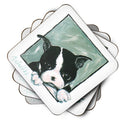 Boston Terrier Don't Leave Me Foam Coaster  MW1313FC