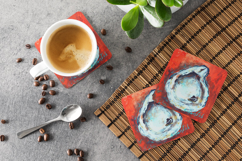 Char Broiled Oyster Foam Coaster  MW1321FC