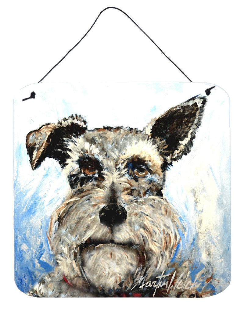 Schnauzer Whiter Beard Wall or Door Hanging Prints MW1358DS66