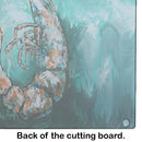 A Touch of Blue Shrimp Glass Cutting Boards – Durable, Decorative Kitchen Art