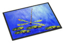 Blue Dragonfly Doormat-24x36 Indoor / Outdoor Rug | Made in USA