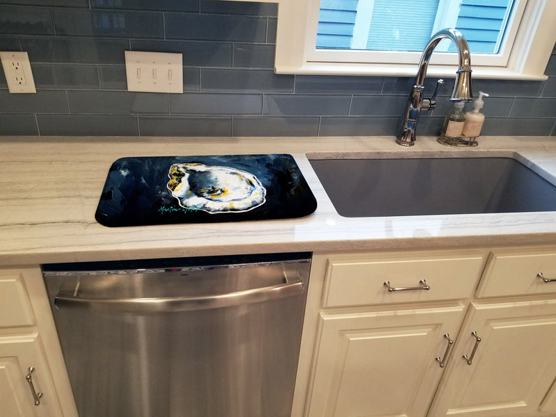 Blue Star Oyster Dish Drying Mat – Absorbent, Artistic Kitchen Essentials