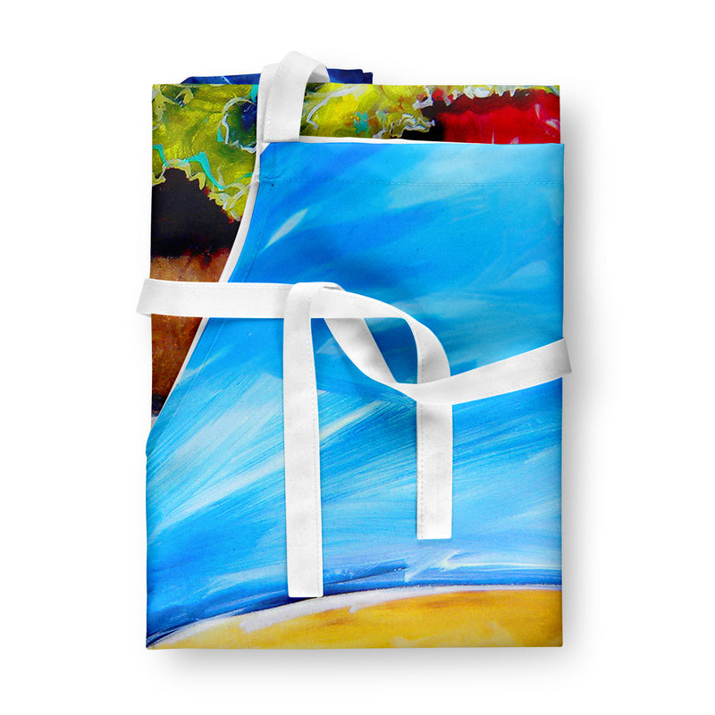 I Want Mine Dressed Hamburger Apron – Artist-Designed Kitchen, BBQ & Craft Apron