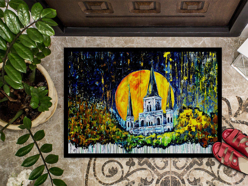 Moonlight Shadows Doormat-24x36 Indoor / Outdoor Rug | Made in USA
