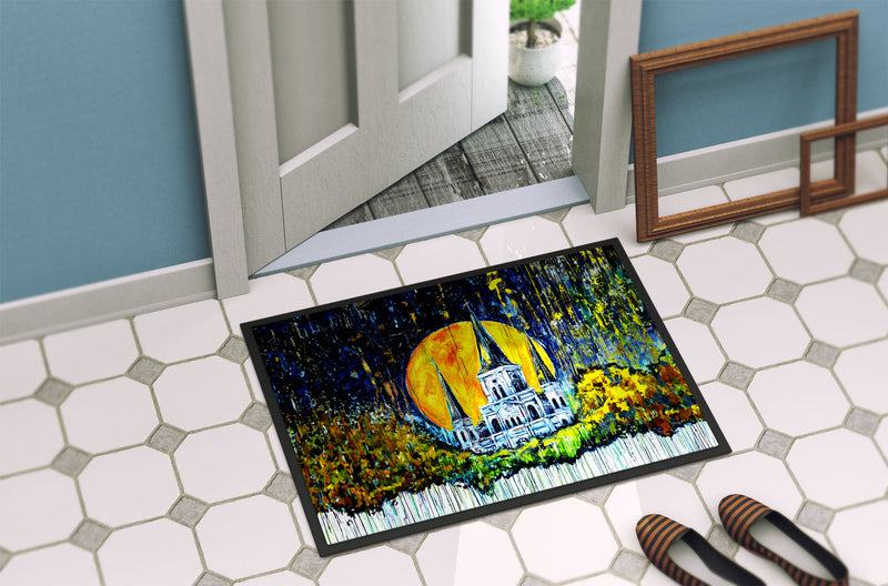 Moonlight Shadows Doormat-24x36 Indoor / Outdoor Rug | Made in USA