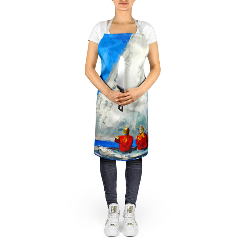 Twos Company Sailboat Apron – Artist-Designed Kitchen, BBQ & Craft Apron
