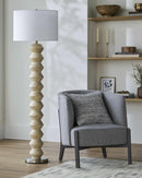 Matozinhos Ivory Floor Lamp
