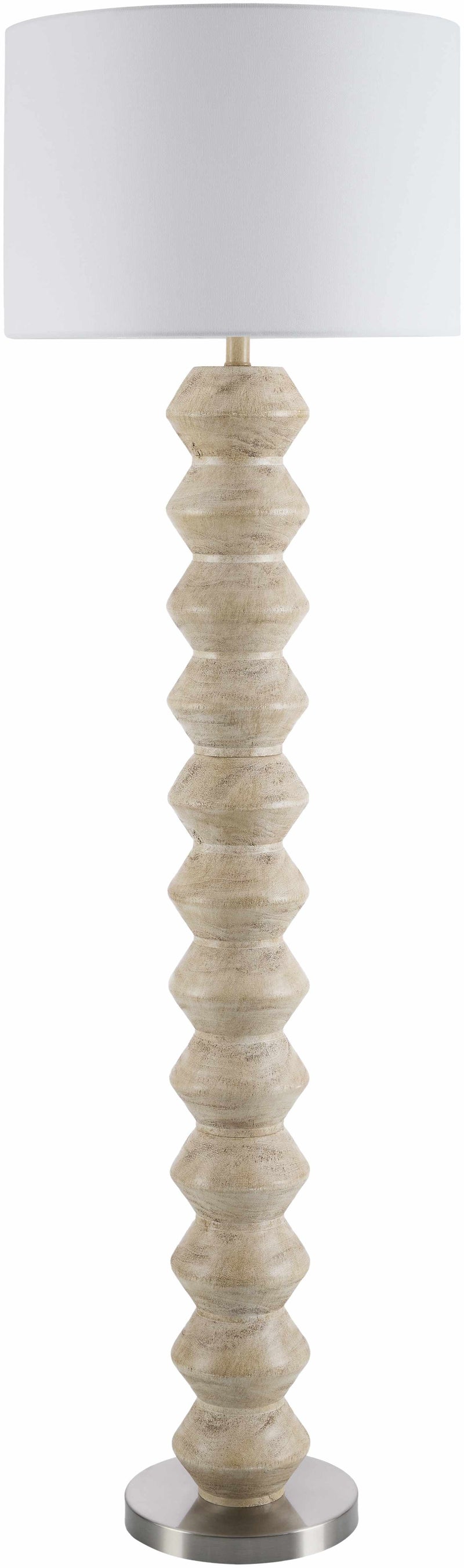 Matozinhos Ivory Floor Lamp