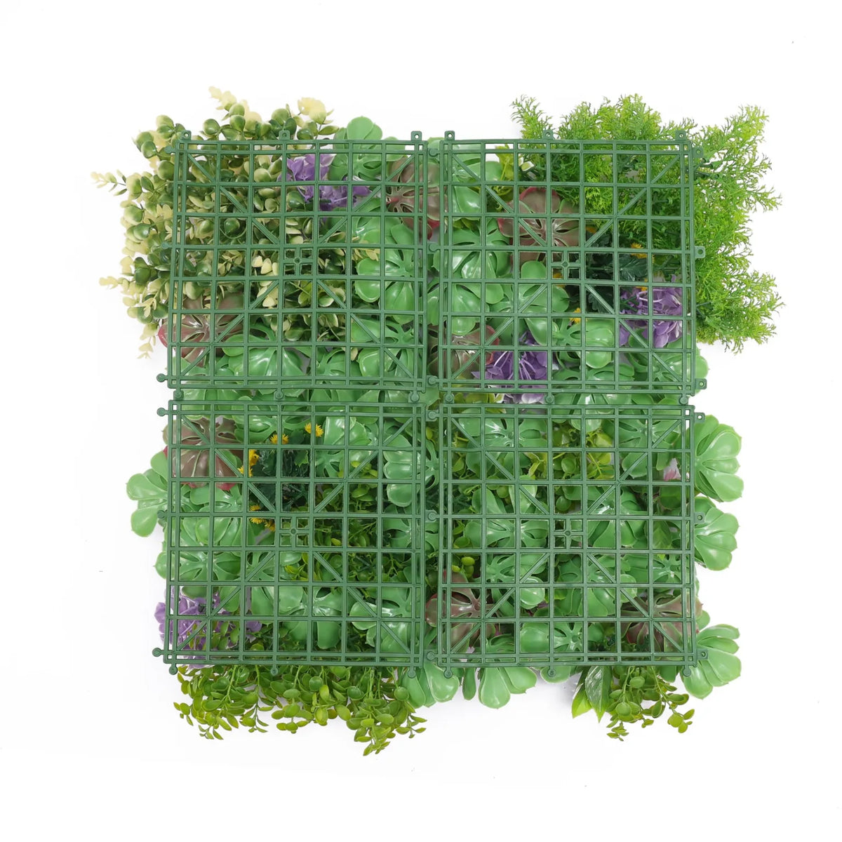 Dense Succulent Artificial Vertical Garden Green Wall Panel 20×20in – UV Resistant – Commercial Grade, photo 3 of 10