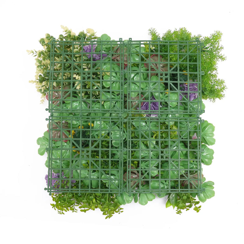 Dense Succulent Artificial Vertical Garden Green Wall Panel 20×20in – UV Resistant – Commercial Grade, photo 3 of 10