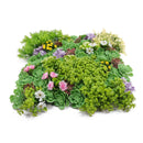 Dense Succulent Artificial Vertical Garden Green Wall Panel 20×20in – UV Resistant – Commercial Grade by Designer Plants USA