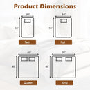 Electric Heated Mattress Pad with Dual Controllers & Auto-Off by LJGDeals