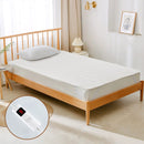 Electric Heated Mattress Pad with Dual Controllers & Auto-Off by LJGDeals