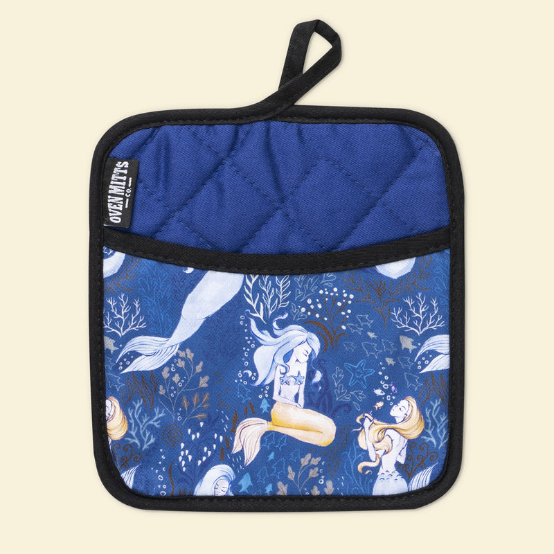 Magical Mermaid Oven Mitts And Potholder Set