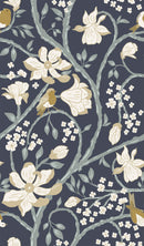 Magnolia Flower Tree and Birds Wallpaper