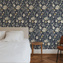 Magnolia Flower Tree and Birds Wallpaper