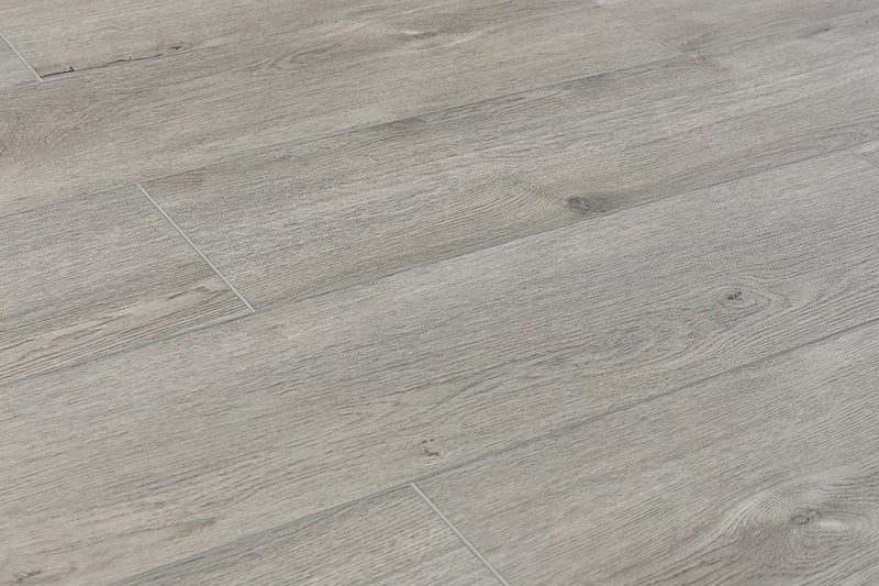 Magnum WPC Textured/EIR 9"x60" Vinyl Flooring 8mm - Silver Hale