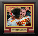 Patrick Mahomes & Travis Kelce Super Bowl LVII Champions Kansas City Chiefs 8x10 Framed Photo by Dynasty Sports & Framing