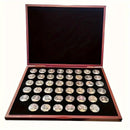 46pcs Replica US Commemorative Coins Collection Set w/ Display Case Gift by 2Dropme