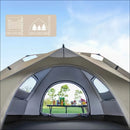 3-4 Person Instant Pop Up Camping Tent Waterproof Quick Setup Outdoor Portable by 2Dropme