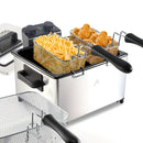 1700W Electric Deep Fryer 3L/5L Stainless Steel w Basket Timer Temperature by 2Dropme