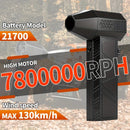 130000RPM Electric Air Duster Cordless Turbo Fan Rechargeable Blower Keyboard Cleaner by 2Dropme