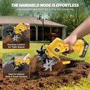 20V Cordless Garden Tiller Cultivator Electric Rototiller w/ Battery Charger by 2Dropme