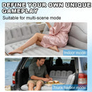 Car Inflatable Mattress Back Seat Bed SUV Travel Air Bed w/ Pump & Pillows by 2Dropme