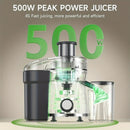 500W Centrifugal Juicer Machine 3 Speed Wide Mouth Fruit Vegetable Extractor by 2Dropme