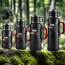 Multi-Size - Insulated Water Bottle Stainless Steel Thermos Mug Handle by 2Dropme