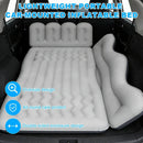 Car Inflatable Mattress Back Seat Bed SUV Travel Air Bed w/ Pump & Pillows by 2Dropme