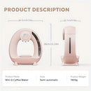 2 in 1 Single Serve Coffee Maker K Cup & Ground Coffee Brewer 4-8 Cup Size by 2Dropme