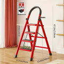 Heavy Duty Folding Step Ladder 3/4/5 Step Non-Slip 500LBS Capacity Portable by 2Dropme