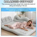 Car Inflatable Mattress Back Seat Bed SUV Travel Air Bed w/ Pump & Pillows by 2Dropme