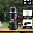 Multi-Size - Insulated Water Bottle Stainless Steel Thermos Mug Handle by 2Dropme