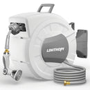 Retractable Garden Hose Reel 40/100/110/130FT Auto Rewind Wall Mounted Hose by 2Dropme