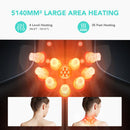Neck Massager with Heat Cordless Portable Deep Kneading Muscle Relaxer