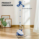 1500W Garment Steamer Standing Clothes Steamer 1.8L Tank 60Min Continuous Steam by 2Dropme