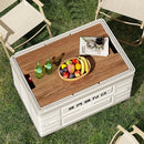 Collapsible Storage Bins Box with Lids And Handle - Portable Plastic Storage by 2Dropme