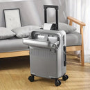 Carry On Luggage Hard Shell Spinner Suitcase USB TSA Lock Front Pocket Travel Bag by 2Dropme