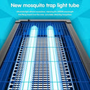 Solar Bug Zapper Outdoor 4500V Electric Mosquito Fly Trap Wireless Portable by 2Dropme