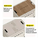 Collapsible Storage Bins Box with Lids And Handle - Portable Plastic Storage by 2Dropme