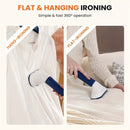 1500W Garment Steamer Standing Clothes Steamer 1.8L Tank 60Min Continuous Steam by 2Dropme