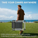 Zero Gravity Recliner Chair Foldable Patio Lounge w/Cup Holder & Cushion by 2Dropme