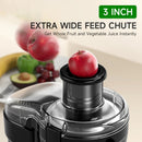 500W Centrifugal Juicer Machine 3 Speed Wide Mouth Fruit Vegetable Extractor by 2Dropme