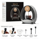 2 in 1 Single Serve Coffee Maker K Cup & Ground Coffee Brewer 4-8 Cup Size by 2Dropme