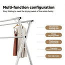 Extendable 48.4"-78.7" Folding Laundry Rack Indoor Outdoor Clothes Dryer by 2Dropme