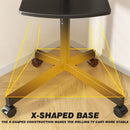 Mobile TV Cart Stand 23-60 Inch Rolling TV Stand w/ Shelf VESA 400x400 88lbs by 2Dropme