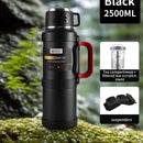 Multi-Size - Insulated Water Bottle Stainless Steel Thermos Mug Handle by 2Dropme