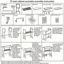 Over Sink Dish Drying Rack 1 Tier Kitchen Organizer Dustproof Storage Shelf by 2Dropme